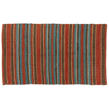 Santa Fe Chindi Rug 3' x 5' - Set of 2 Park Designs - The Fox Decor